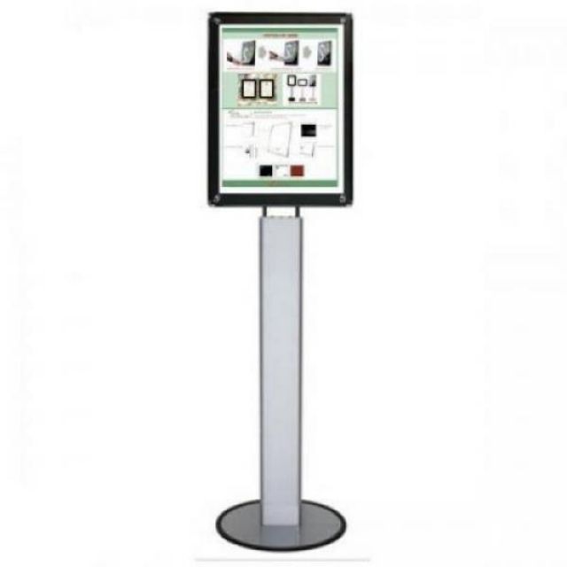포스터 자석액자 스탠드(LG48S-AP) A3 백색펄판넬