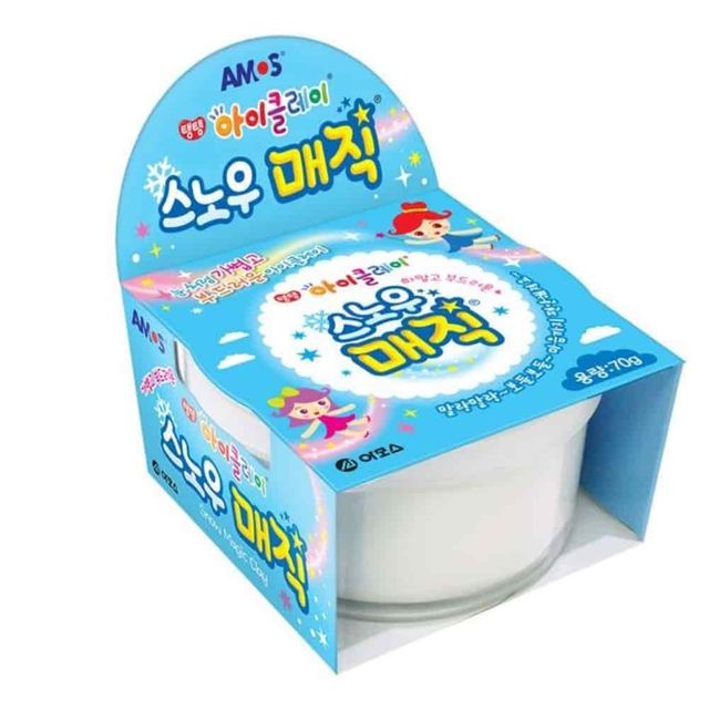 클레이 스노우매직 반죽놀이 공룡클레이 찰흙놀이 점토놀이