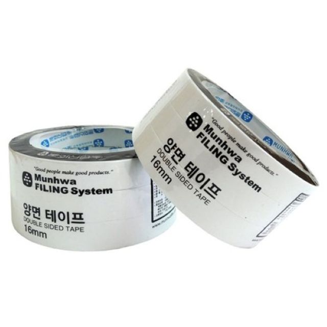 문화 A440-3 양면테이프 16mm 백색