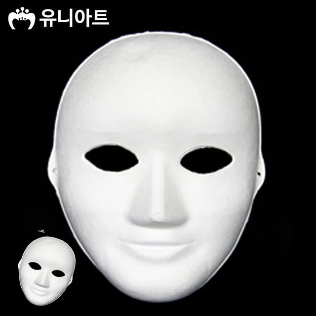 파티가면 얼굴가면 미소탈 종이탈 반가면 5개입