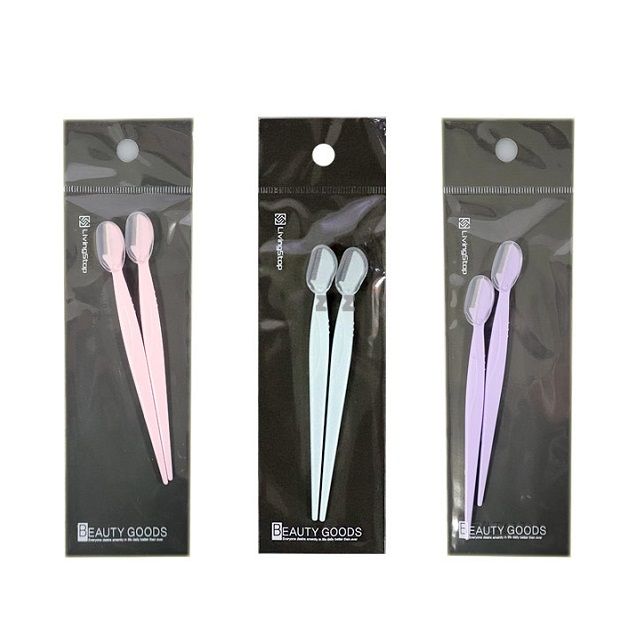 작은칼날 눈썹면도기 2p 아이소품 눈썹정리 미용칼