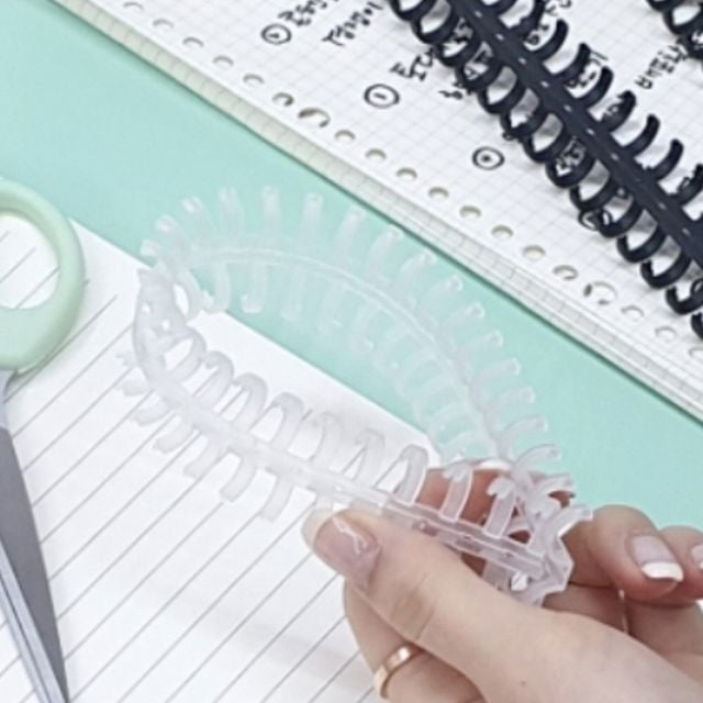루즈링 제본용 블랙 스프링제본