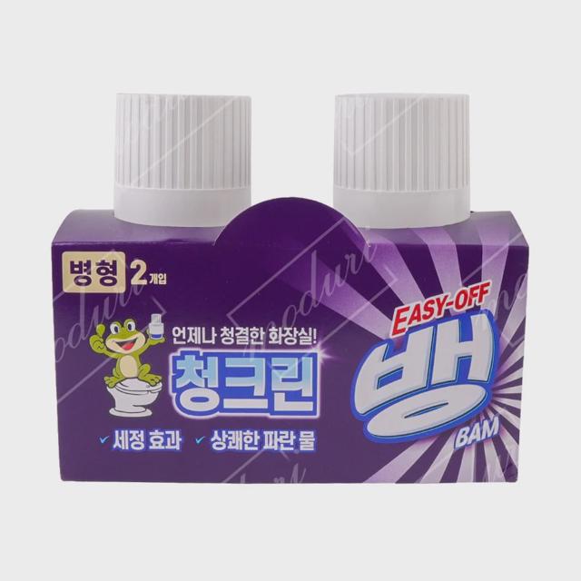 이지오프뱅 청크린 2병 변기세정제 냄새제거