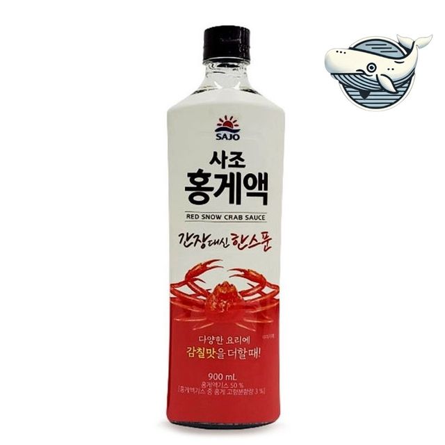 홍게농축액 조리용 소스 900ml 신선한