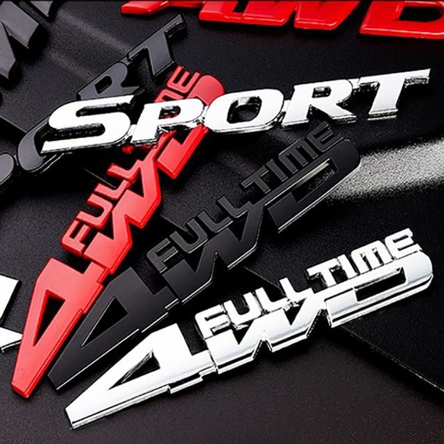 자동차 디자인 JEEP 지프 FULL TIME 4WD 엠블럼