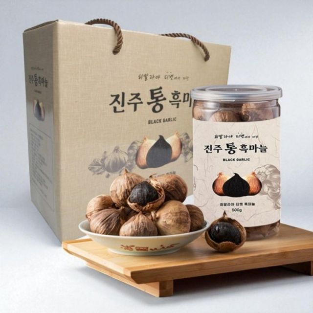 한 톨 마늘 통 흑마늘 2통 건강 선물세트