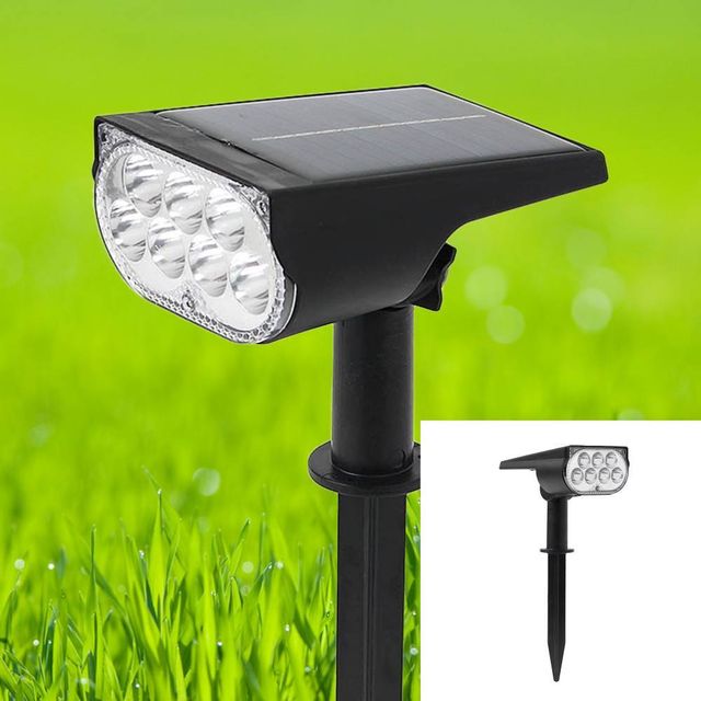 7구 LED 태양광 정원등 RGB컬러 마당 실외조명등
