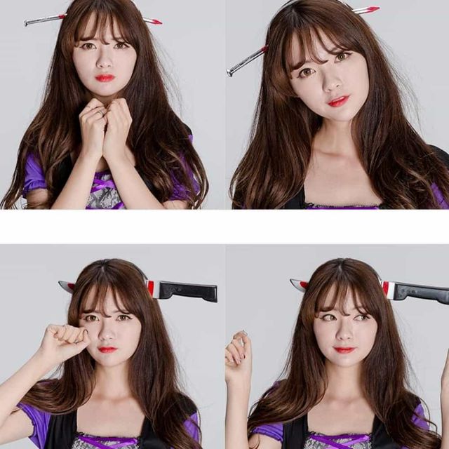 할로윈엽기마녀 마녀인형 파티룸꾸미기