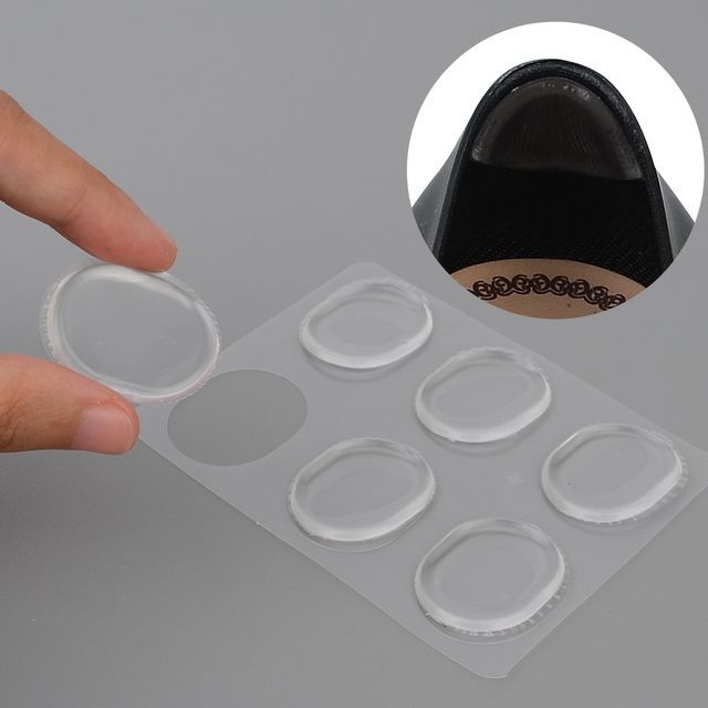 6P 투명 다목적 발뒤꿈치 보호패드