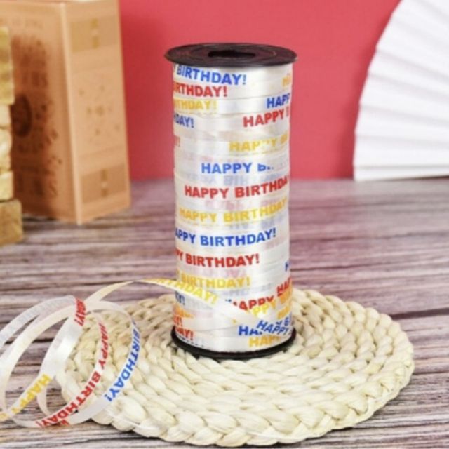 생일파티용품 포장 풍선 꽃 공예 선물 끈 리본 재료 - DIY 파티 세트