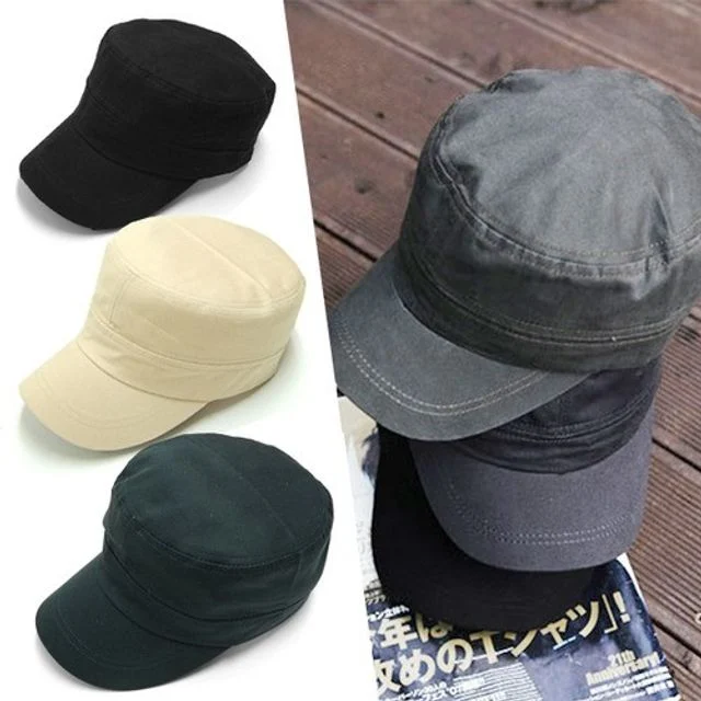 턴업 네츄럴 군모 남녀 캐주얼 데일리 패션 모자