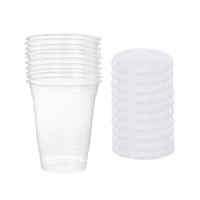 롯데 테이크아웃 컵세트 350ml 10개입 1P 카페 음료컵