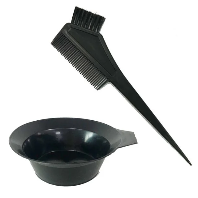 일회용 염색볼 그릇 염색빗 염색붓 브러쉬 솔미용재료