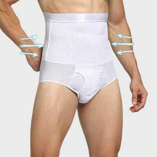 남자 보정 속옷 복대 팬티 똥배 압박 하이 웨이스트