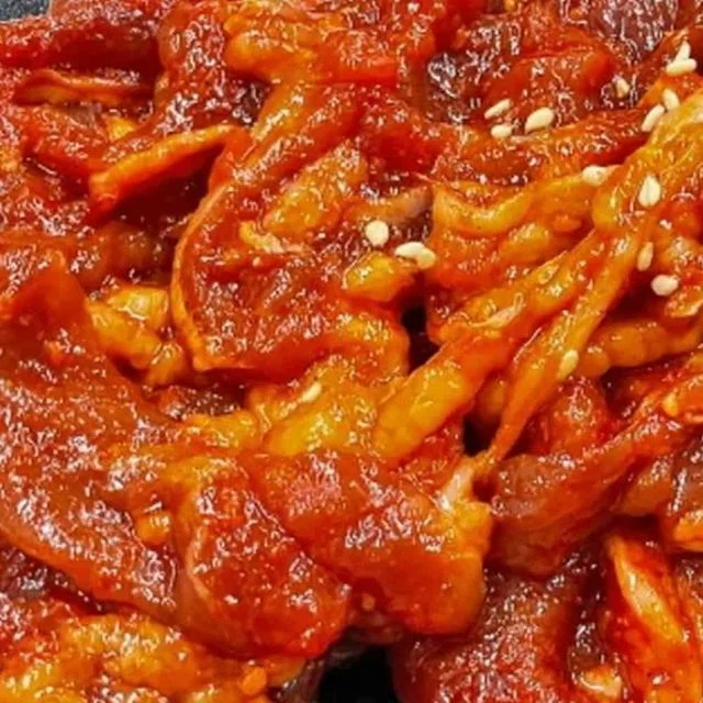 오리주물럭 300g 캠핑밀키트 냉동오리 집들이음식 오리불고기
