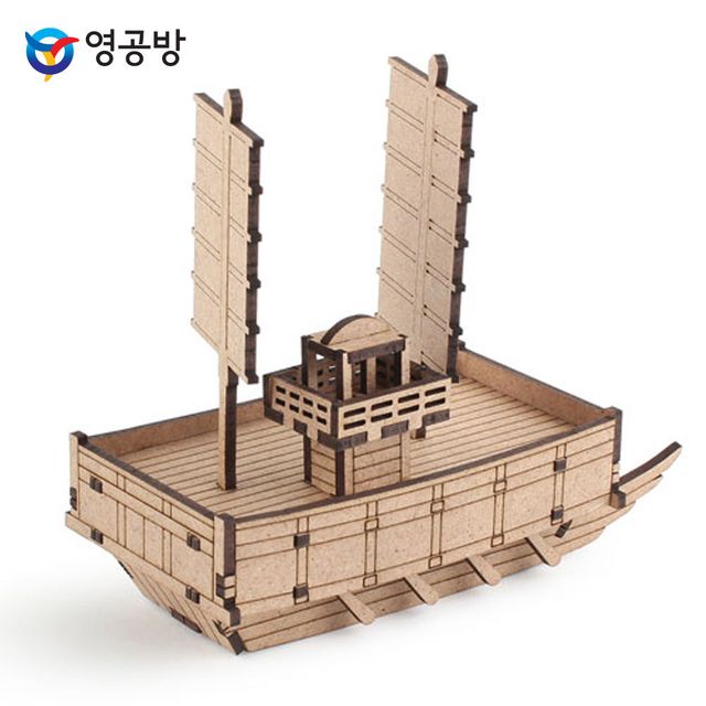 CM913 영플래닛 영공방 조립키트 판옥선 목재모형
