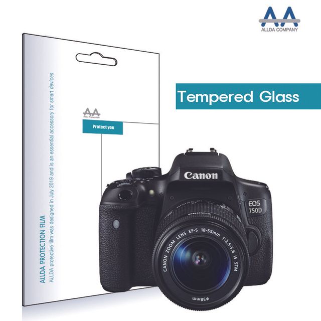 ALLDA 캐논 EOS 750D 전용 강화글라스 9H Glass