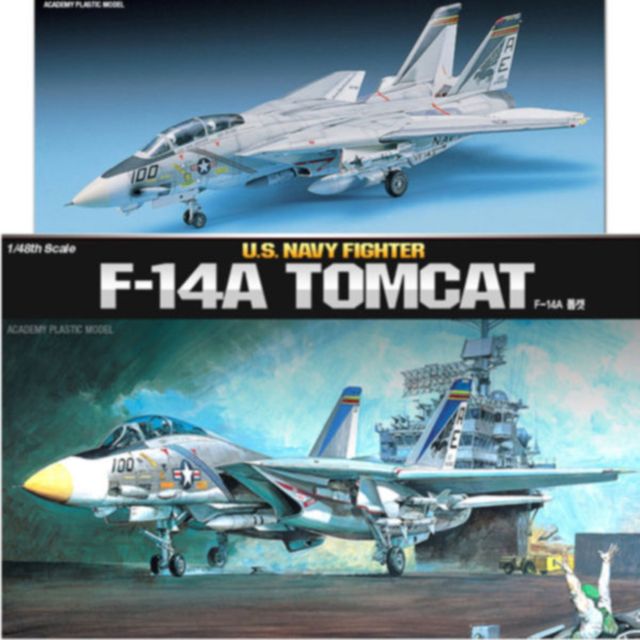 아카데미 프라모델 1대48 F-14A 톰캣
