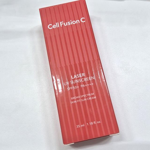 셀퓨전씨 35ML 레이저선크림 데일리 선크림 화장품 패키지 리뉴얼