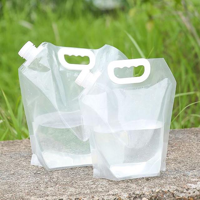 다용도 투명 물주머니 5L 야외 캠핑 투명 물가방