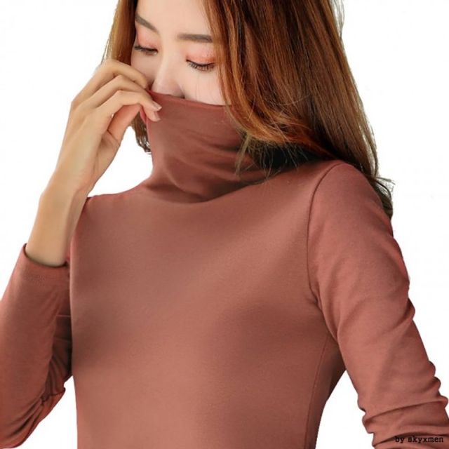 보니켈 200964 폴라티 반목 폴라티셔츠 여성용
