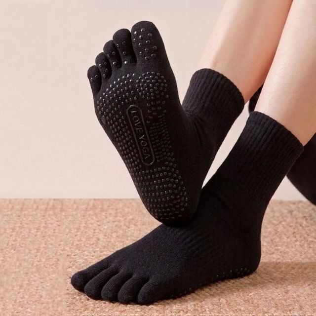 남자 논슬립 필라테스 요가 중목 발가락양말 논슬립양말 중목양말 필라테스양말
