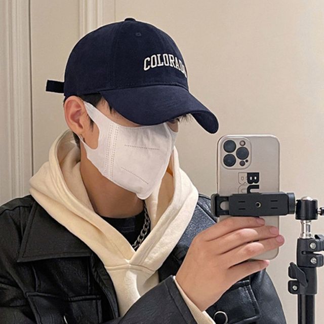 남녀공용 6컬러 자수 포인트 캐주얼 커플 볼캡모자