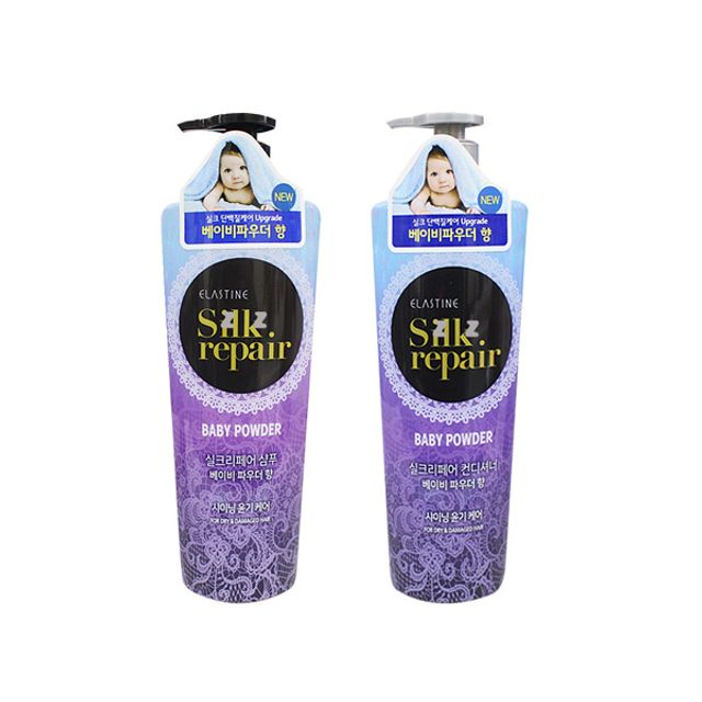 IS 실크리페어 샤이닝 베이비파우더 550ML