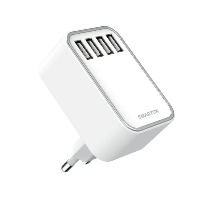 휴대폰충전기 4포트 동시충전, 멀티 USB 고속 충전기