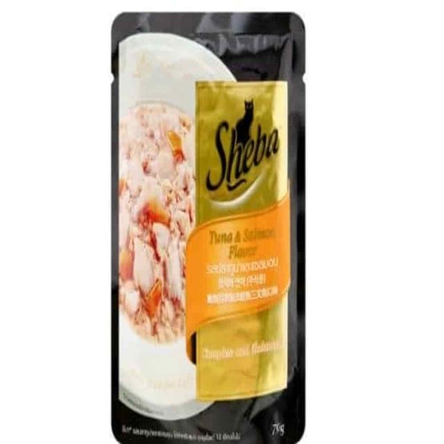 파우치 참치연어 70g 고양이 주식 파우치 간식