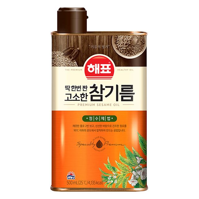 사조해표 고소한 참기름 500ml