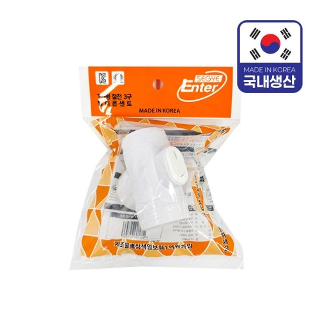 T자 3구 멀티탭 스위치형, 캠핑 고용량 어댑터
