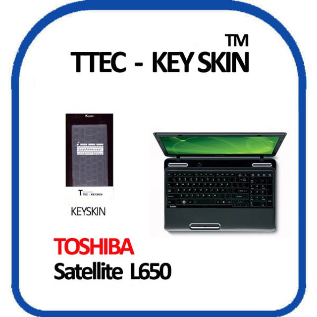 도시바 새틀라이트 L650 노트북 키스킨 키커버
