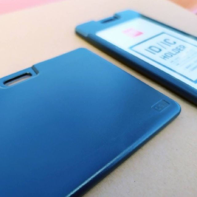 아크릴 명찰 투명 신분증케이스 사원증 학생증 블랙