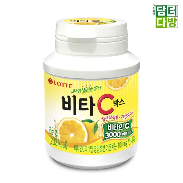 롯데제과 비타C박스 65g X 12개