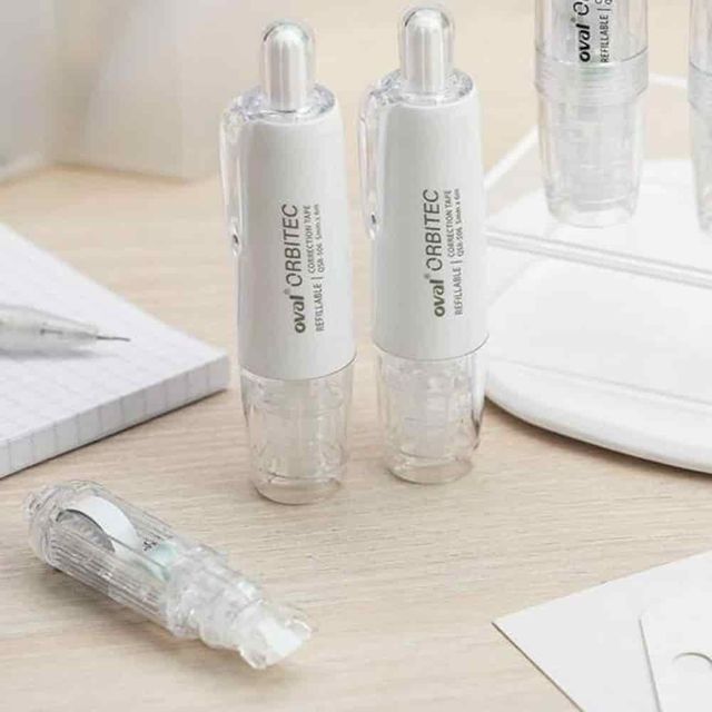 노크식 수정테이프x리필 사무용문구 사무실용품 필기구 데스크용품