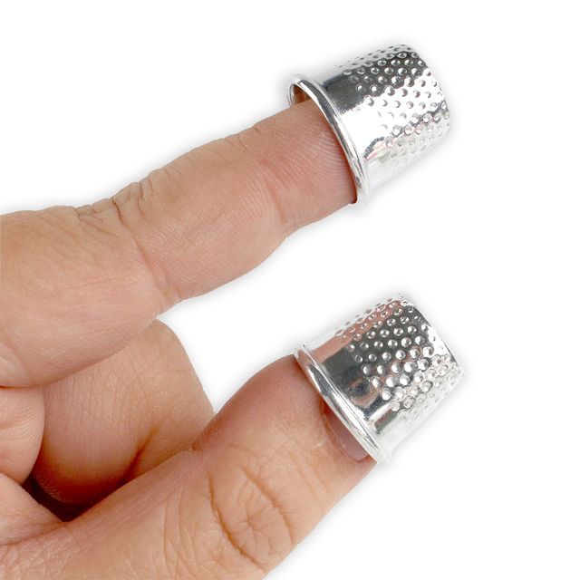 스틸 손가락골무 철골무