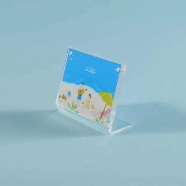 아크릴 쇼케이스 3p세트 아크릴 POP꽂이 종이꽂이