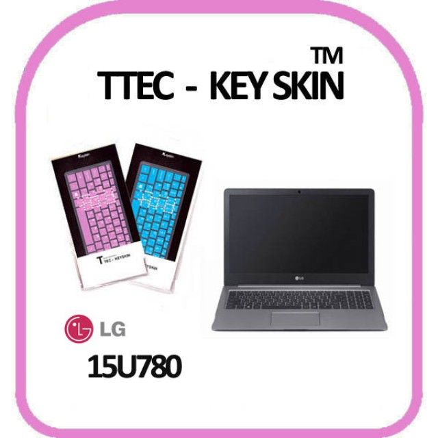 LG 2018 울트라PC GT 15U780 자판인쇄 노트북 키스킨 - 선명한 각인 보호
