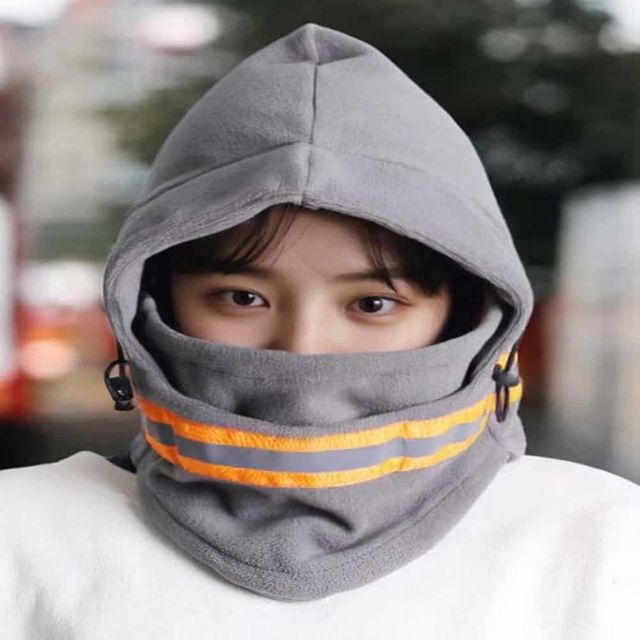 후드 바라클라바(그레이) 목워머 등산용넥워머