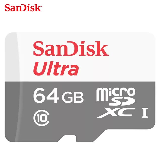 JMds SanDisk sd카드 Ultra microSDXC UHS-I QUNR (64GB) 메모리카드