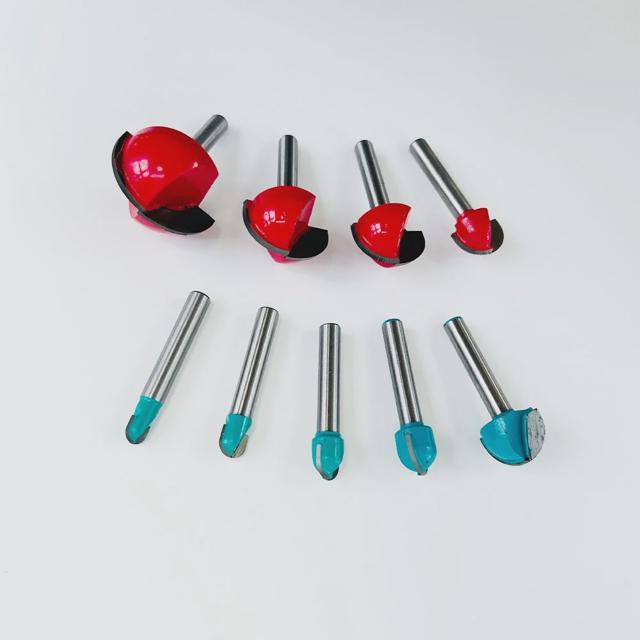 원형 트리머날 루터비트 목공 홈파기 6mm