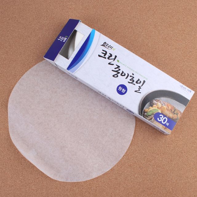 호일 종이호일 원형 크린랩 30매
