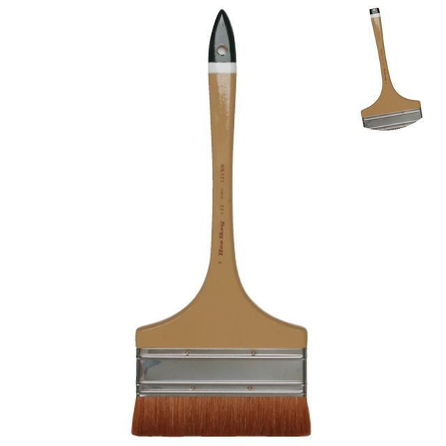 붓펜 페인트자재 빽붓 7호 125mm