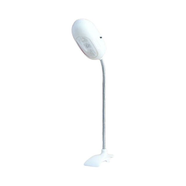 3구 LED 집게 독서등