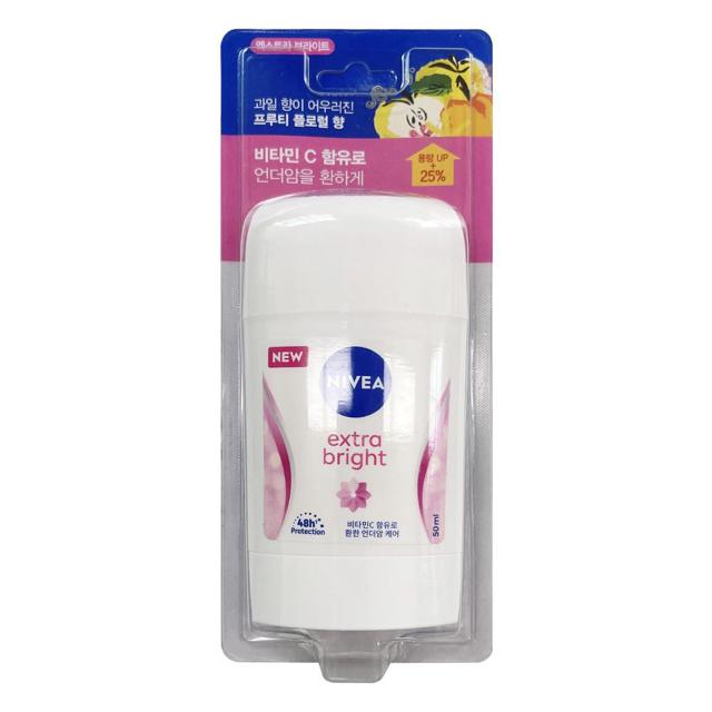 니베아 데오드란트 스틱 엑스트라브라이트 50ml