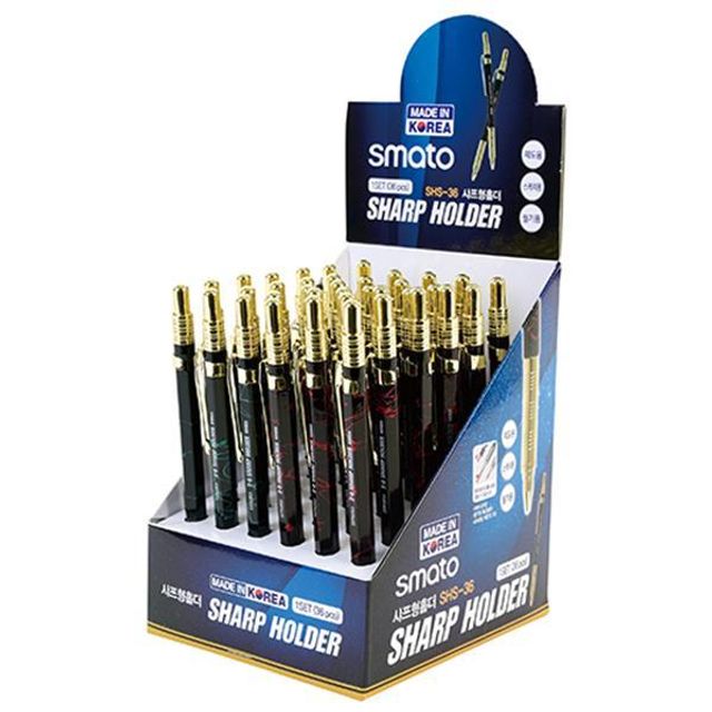 샤프형홀더 목공용 SHS-36 2.0mm 36PCS 세트 - 정밀 드로잉 필수