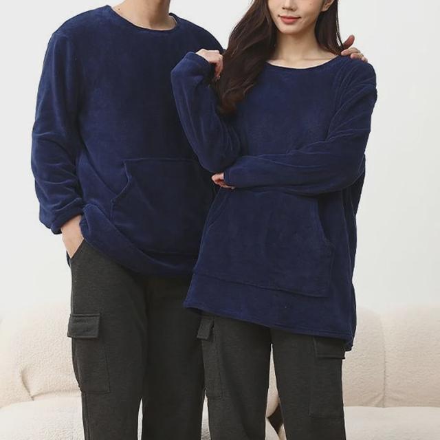 남여공용 빅사이즈 극세사 융털 수면 티셔츠 8컬러