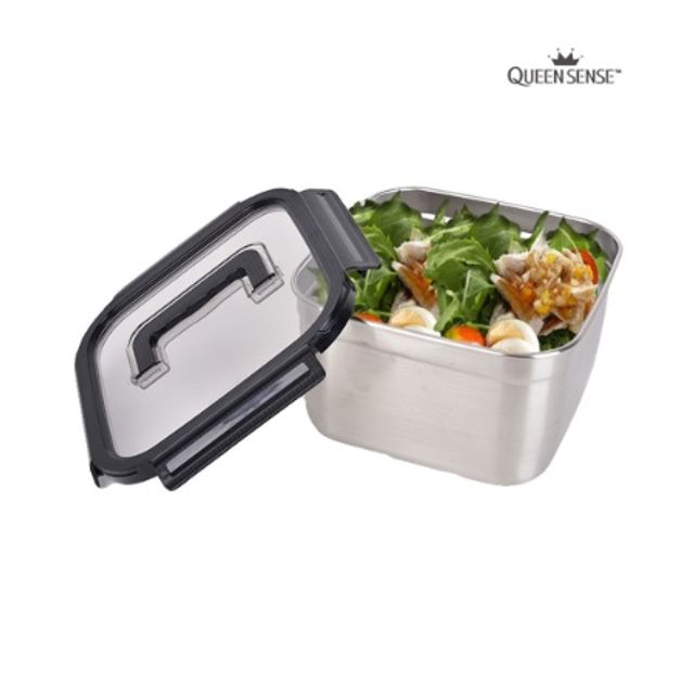 스텐 김치통 5.1L, 냉장고 밀폐 반찬통