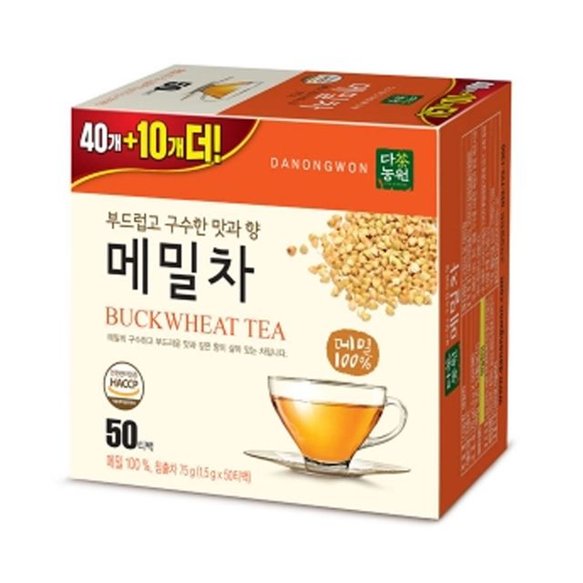 메밀차 40티백 루틴차 달단메밀차 침출차 티백